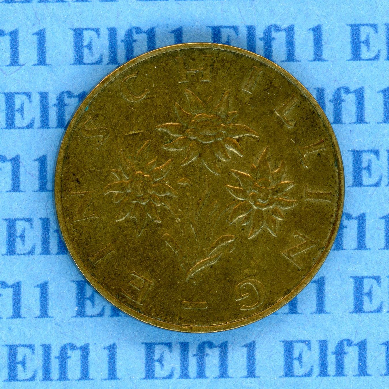 Tutti le monete: ATS___1.00 1975 -vz 1 Schilling – Usato da Widnau venduto da Elf11 1