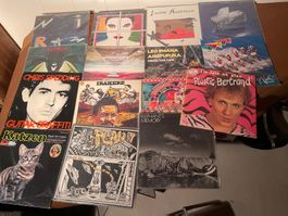 Vinyl LP Sammlung 15x Art Rock, Wave, Punk and Strange