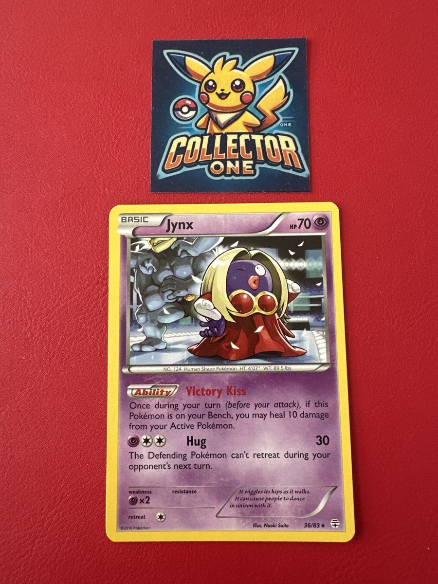 Pokémon Carte collezionabili: Pokemon Jynx 2016 Rare Mega Cool – Nuovo (secondo la descrizione) da Lommiswil venduto da CollectorOne