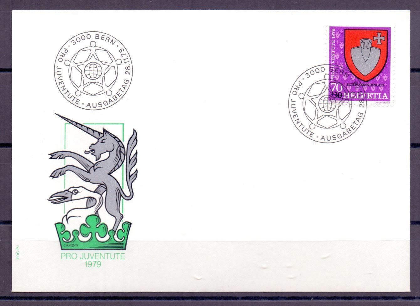 Alle Briefmarken: CH FDC Pro Juventute Einzel 1979 – Gebraucht aus Koblenz von Markenhimmel