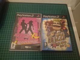 PS2 Games Bundle - Dance UK XL & Buzz! The Music Quiz