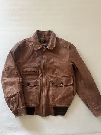 Vintage Lederjacke Grösse S