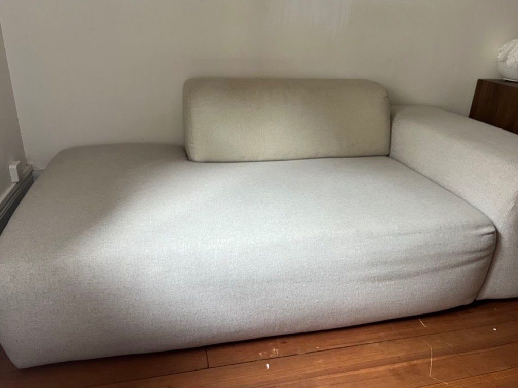 MYCS Divani: Stoffsofa in Cremeweiss – Usato da Zürich venduto da j___b 2