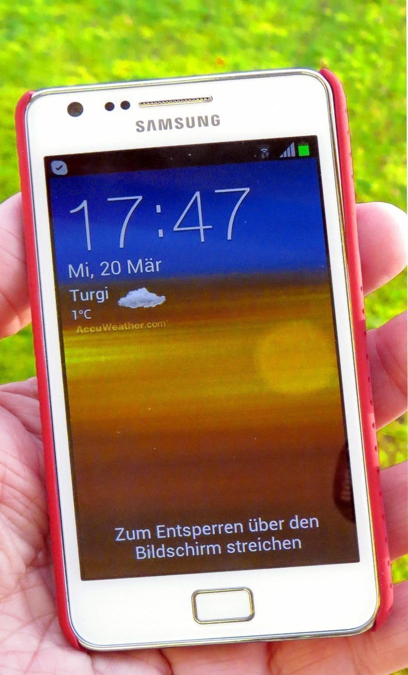 Cover & Protezioni schermo: Samsung Galaxy S2: Bumper rot – Nuovo (secondo la descrizione) da Untersiggenthal venduto da Zarkok