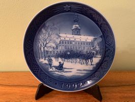 1993: Weihnachtsteller Royal Copenhagen, Dänemärk, original