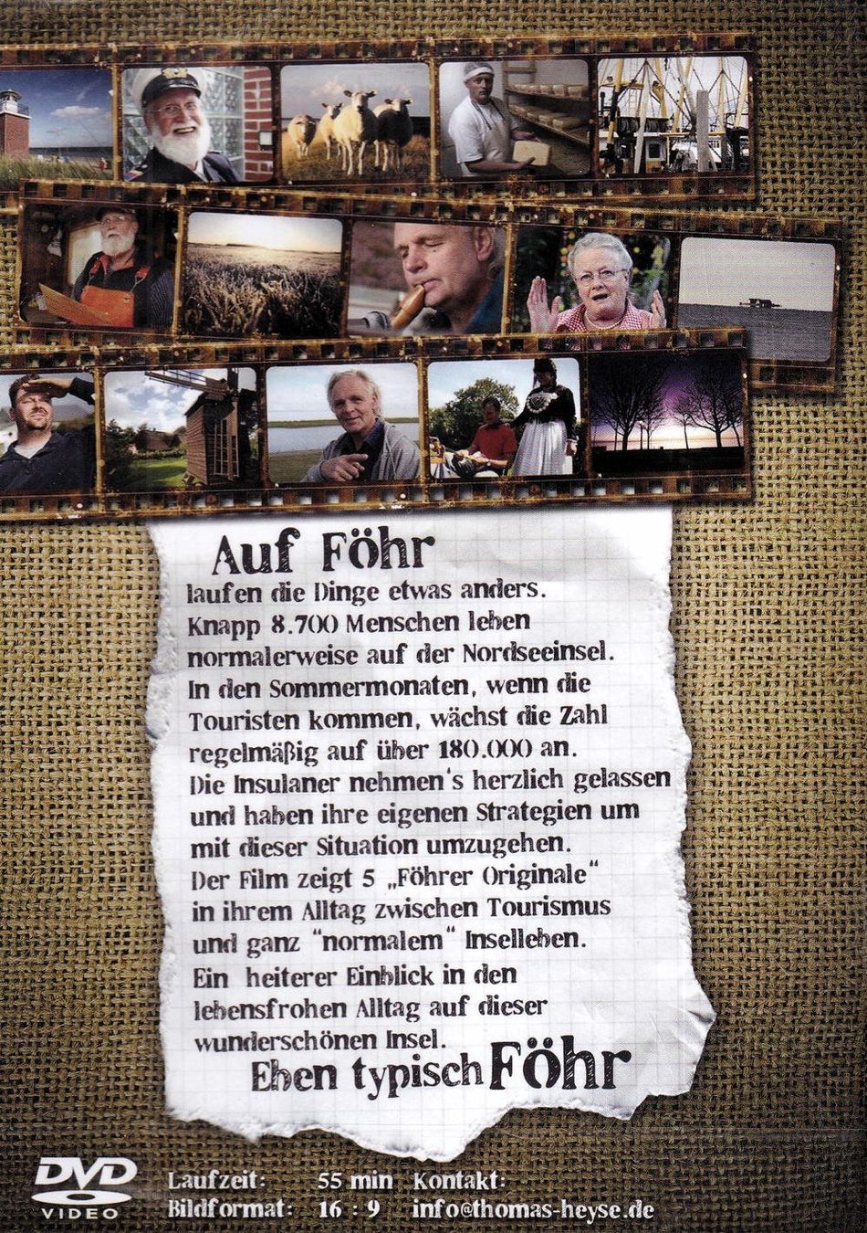 Tutti i DVDs: Typisch Föhr [DVD] – Nuovo e nell'imballaggio originale da Bitsch venduto da Melando 1