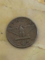 Italienische Münzen 5 Centesimi 1938 🇮🇹