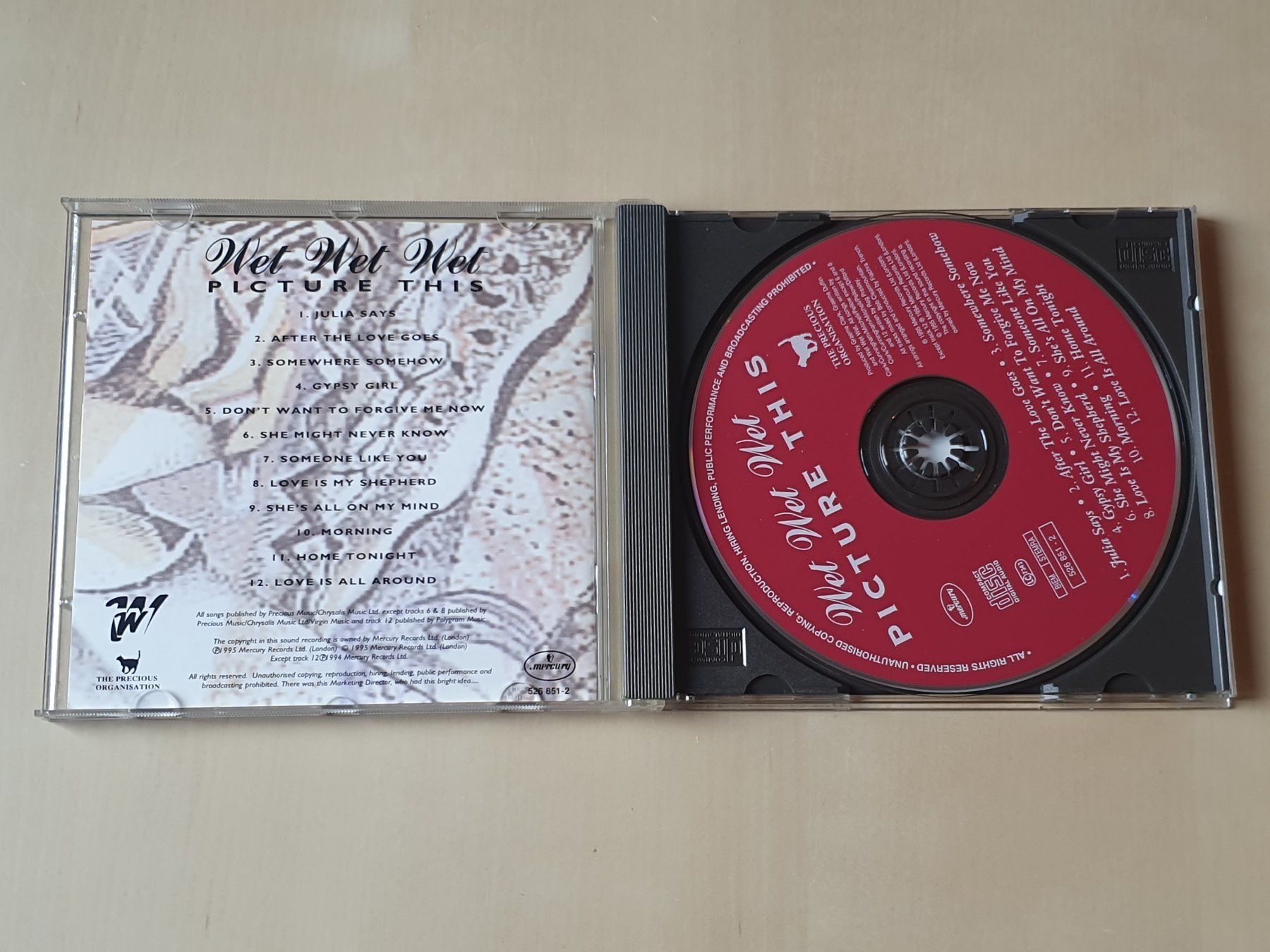 CD: Wet Wet Wet Picture this – Usato da Stansstad venduto da collectorsshop 2