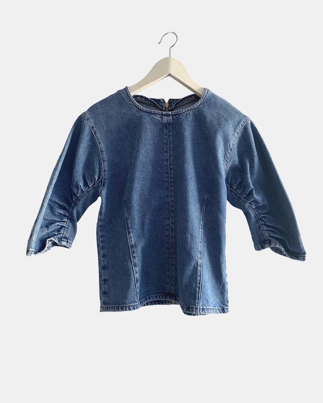 Top: BLANCHE Denim Top - neu - – Nuovo (secondo la descrizione) da Jona venduto da vanessasupermarket20 3