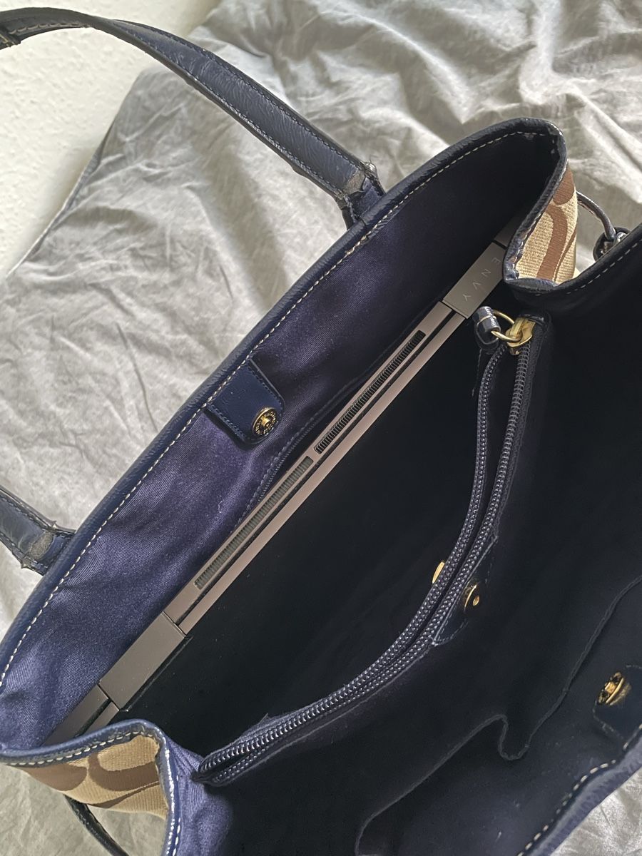 Coach Borse da donna: Vintage Coach Tasche navy/khaki monogram Y2K – Usato da Steinhausen venduto da mel_8hrx 7