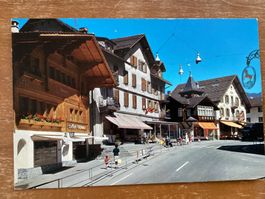AK Gstaad. Dorfstrasse
