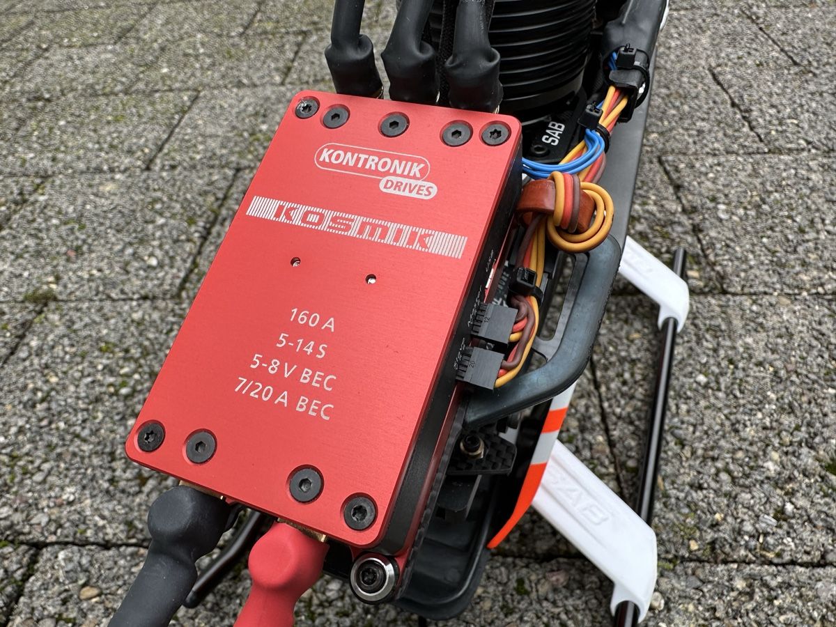SAB Modellismo RC: SAB Goblin Kraken S 700 orange – Usato da Schöftland venduto da Romast 4
