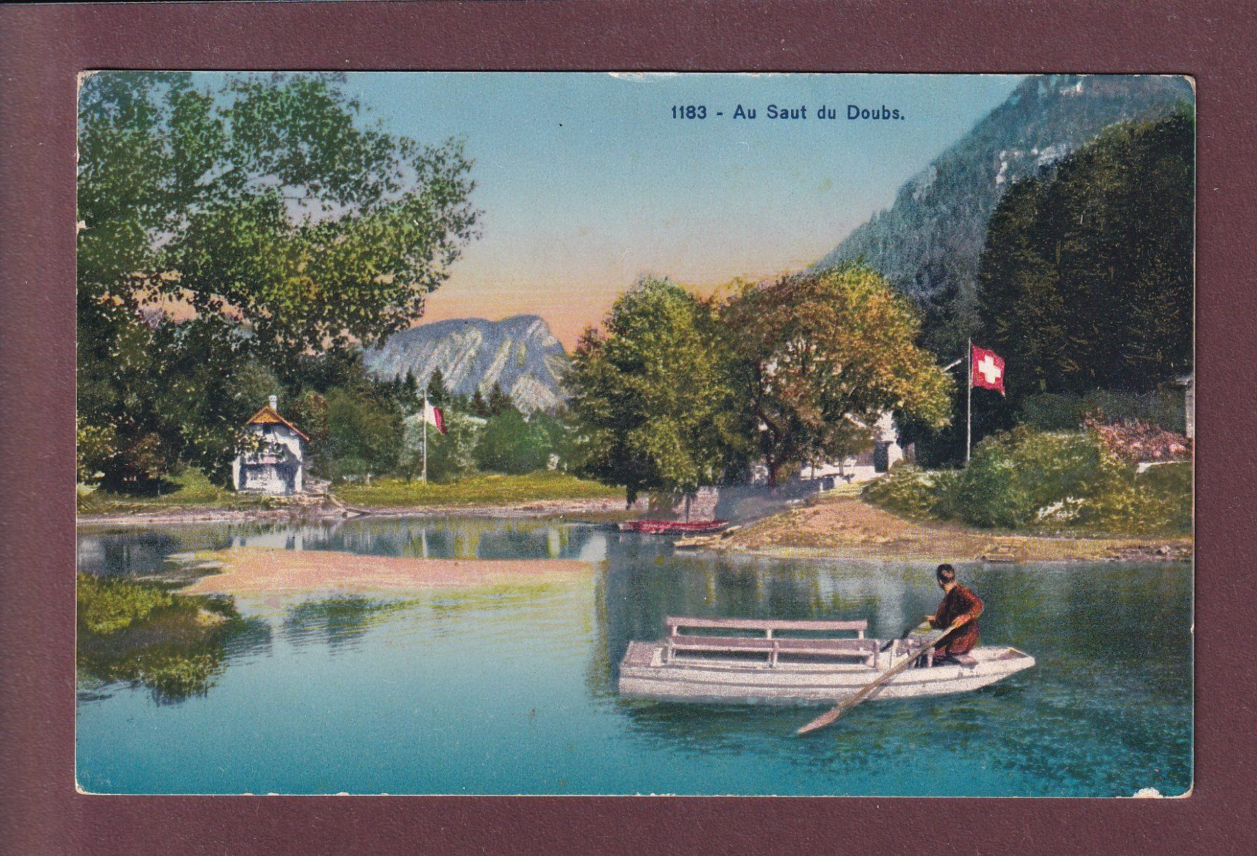Cartes postales: Au SAUT DU DOUBS – D'occasion à Pully par nicecards