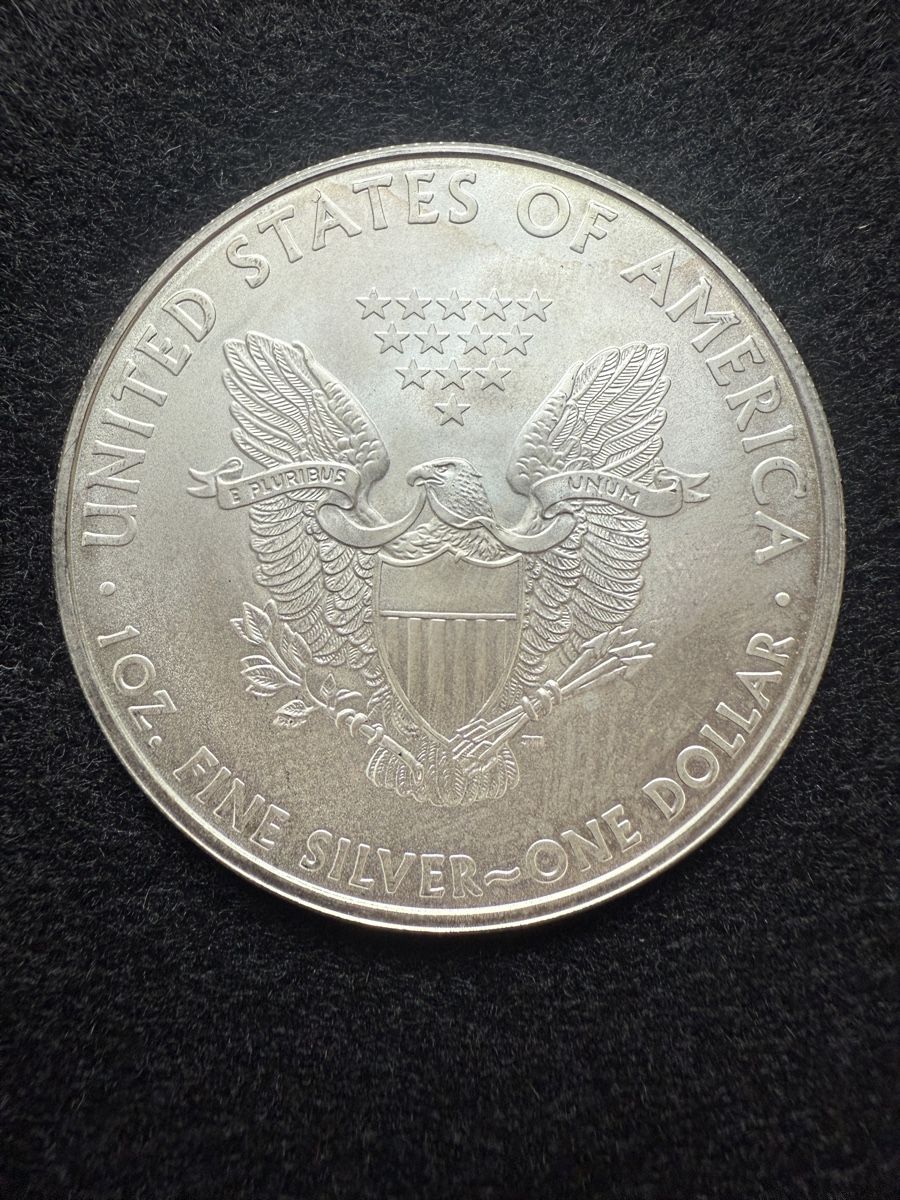 Alle Münzen: American Eagle Silbermünze 1 oz – Neu (gemäss Beschreibung) aus Schattenhalb von Oodaaq
