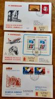SWISSAIR 3 Erstflug Briefe