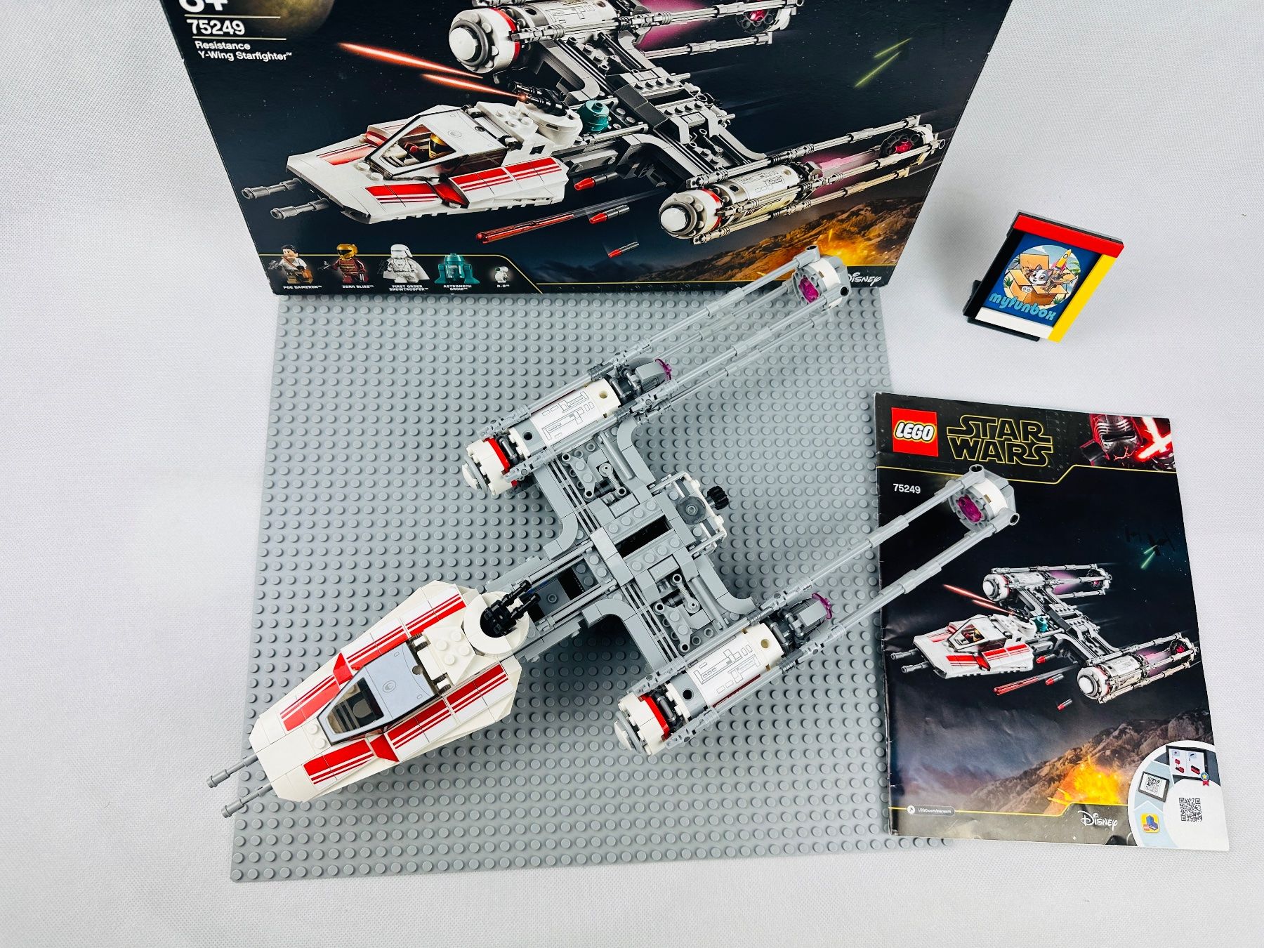 Lego Star Wars 75249 Resistance Y-Wing Starfighter 100% (Gebraucht) in ...