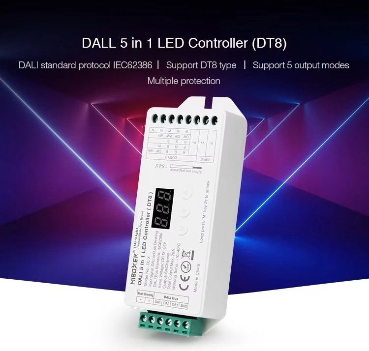Steuerung: Milight DALI Controller 5-in-1 DT8 – Gebraucht aus Root von Tech-Nick 7