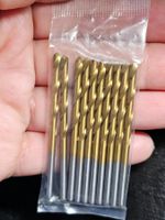 10x 3mm 6cm Spiral bohrer Bernstein Schmuck Kette Werkzeug