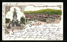 Litho St. Gallen, Totalansicht, Monument