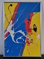 E. Degen, abstrakter Expressionismus bunt