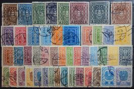 Österreich ex. Kat. 314-408 gest. 1920/22