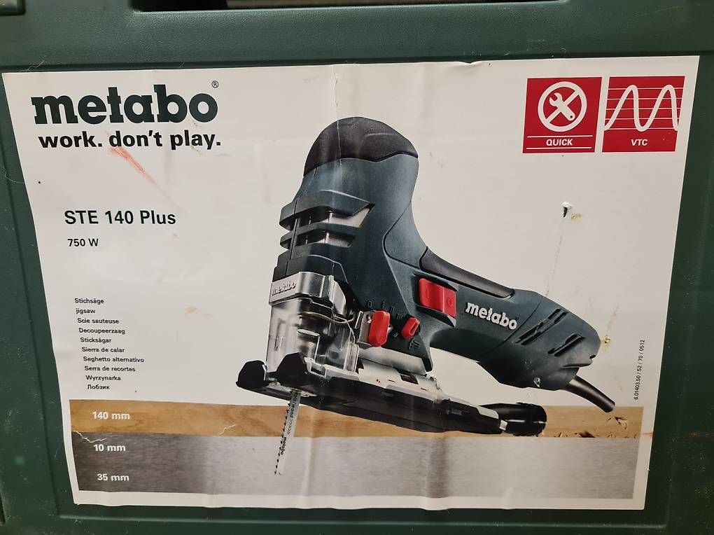 Metabo Seghe: Stichsäge Metabo STE 140 Plus – Usato da Adliswil venduto da sunflower2012 1