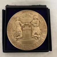 Grosse Medaille Goldene Hochzeit 80 mm