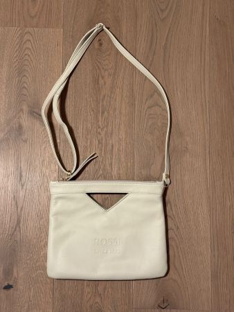 ROSSI Damen Tasche beige, echtes Leder - NEU