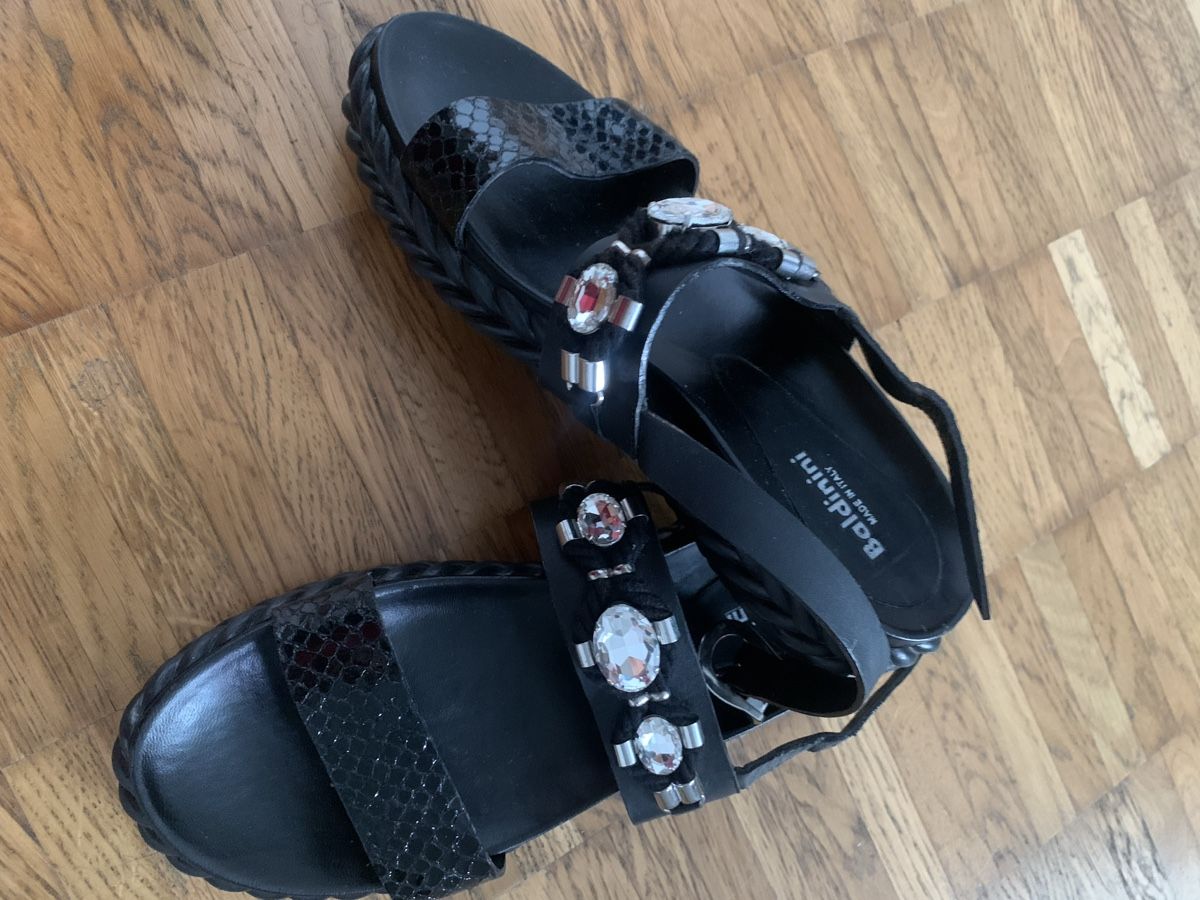 Scarpe da donna: Baldinini leder sandalen – Usato da Zürich venduto da Nikuska32 3