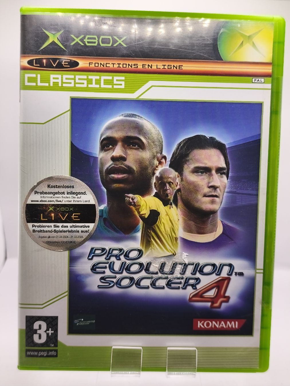 Giochi: FR Jeu Xbox Pro Evolution Soccer 4, Classique français CIB  – Usato da Conthey venduto da Th3gr4yf0x