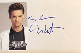 Shane West 1978- Autogramm signiert Karte m.Bild 10x15cm