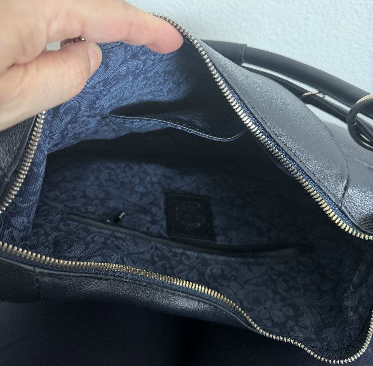 Borse da donna: Rossi Firenze Schultertasche blau – Nuovo (secondo la descrizione) da Luzern venduto da Pool33 3