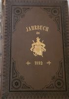 Jahrbuch des Schweizer Alpen-Club 1892 gebrauchter Zustand