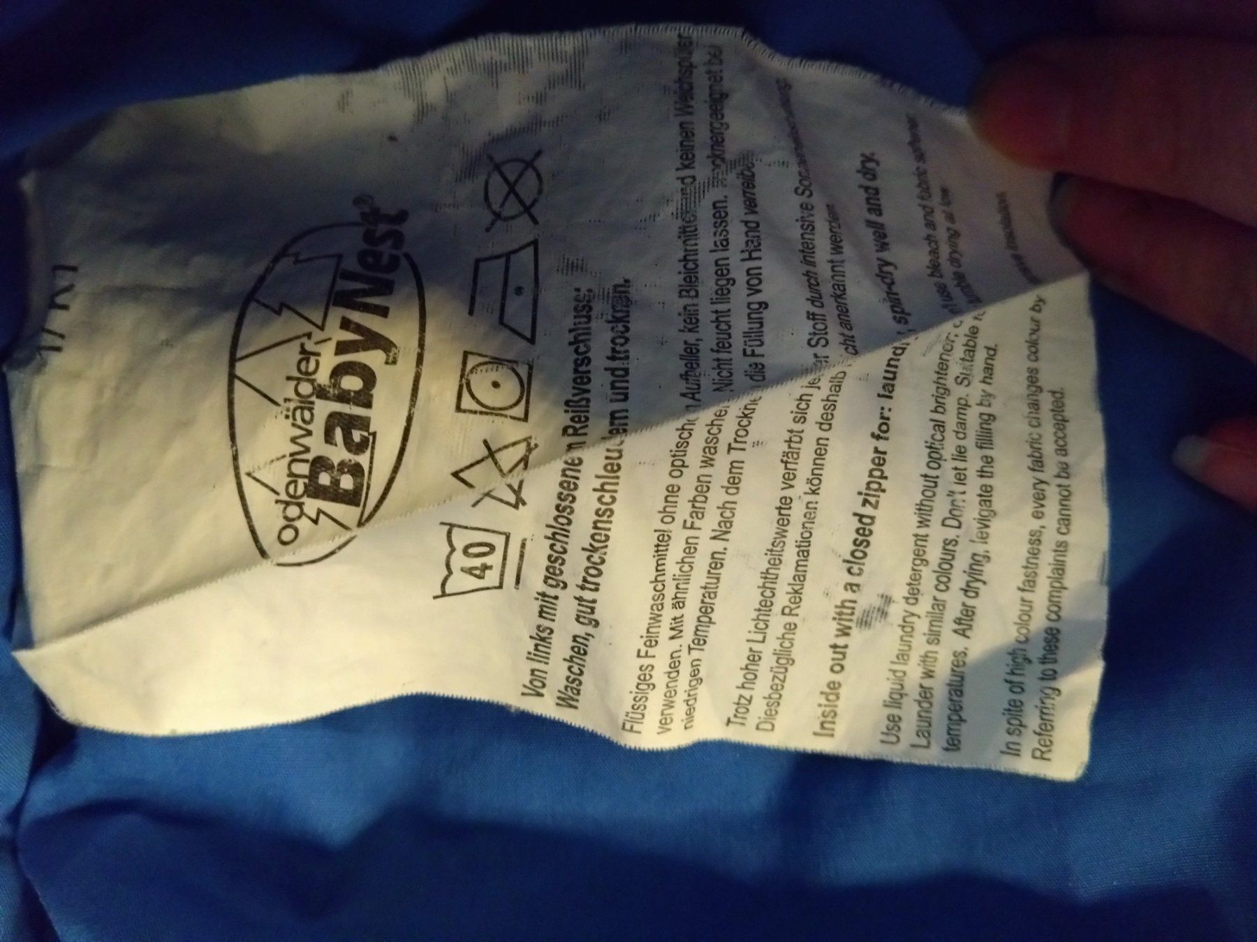 Odenwälder Sacchi a pelo: Mucki Fusssack – Usato da Ostermundigen venduto da Krimskrams8 1