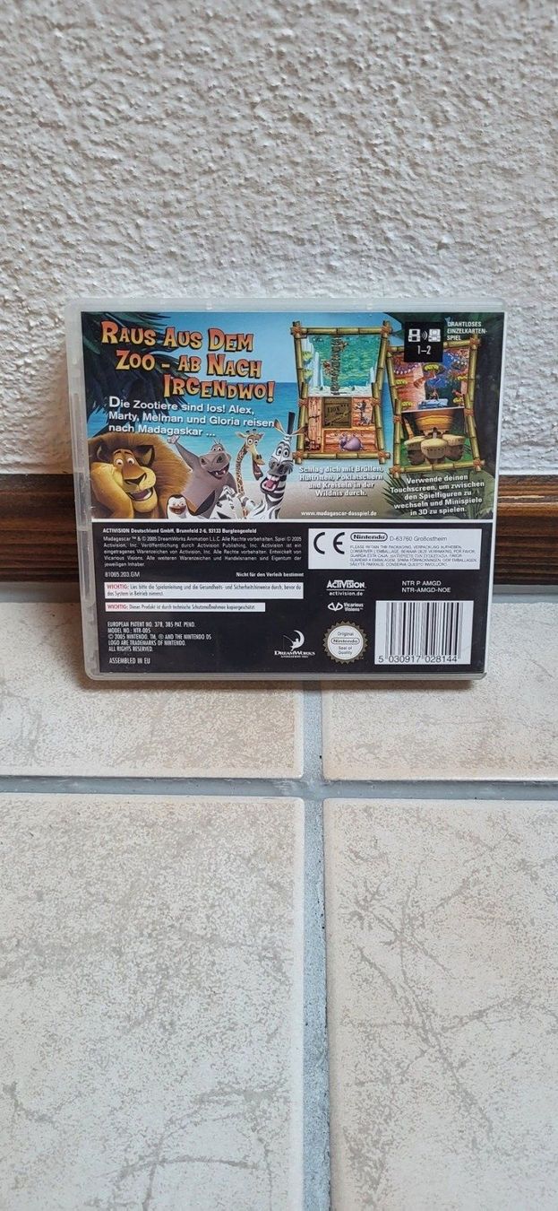 Nintendo Giochi: Nintendo DS Madagascar – Usato da Münsingen venduto da Heroism2010 1