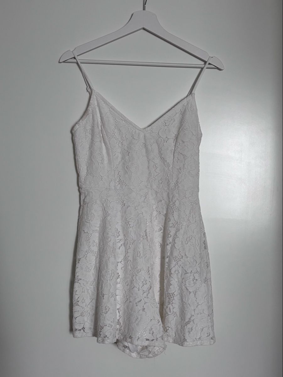 Tute: AMISU Jumpsuit weiss Spitze | Grösse 36 – Usato da Winterthur venduto da art_5l9v