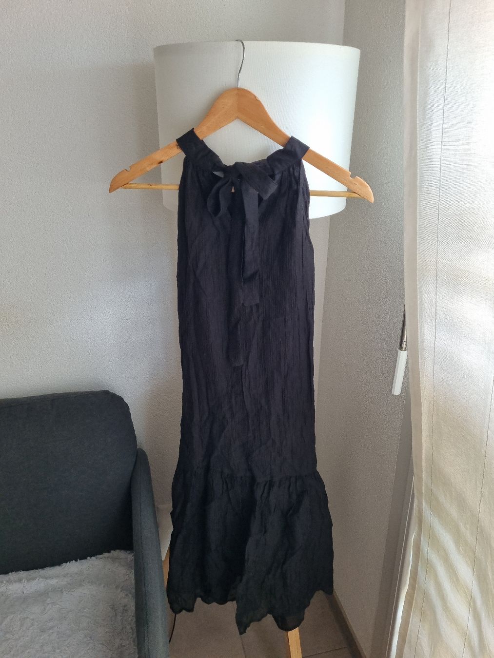 Vestiti: Black Flare Halterneck Dress – Nuovo e nell'imballaggio originale da Aigle venduto da Smagbrelle18