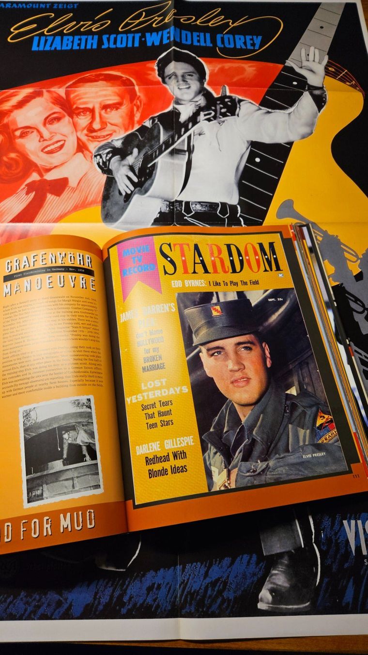 Libri: Elvis Presley rares, limitiertes Buch "A Date with Elvis" – Usato da Gunzwil venduto da Charro03 2