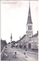 LA CHAUX - de - FONDS, la rue du temple Allemand