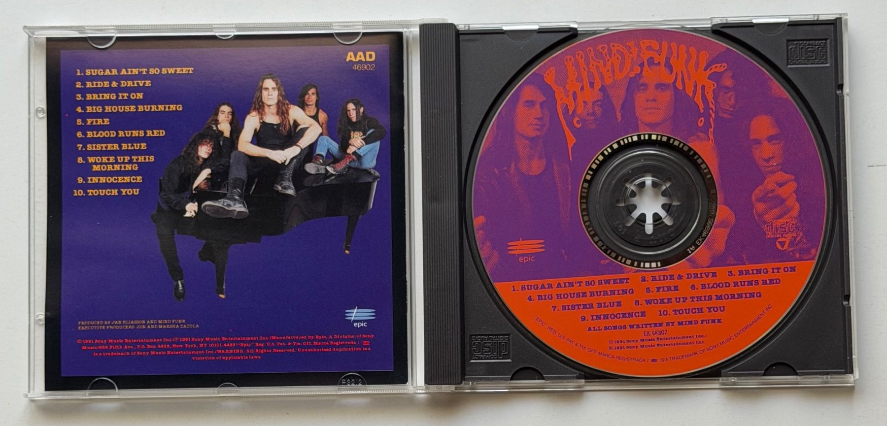 CD: Mind Funk / Album: Mind Funk – Usato da Näfels venduto da rottabi 2