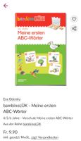bambinoLÜK Meine ersten ABC-Wörter Buch Lernspiel Vorschule