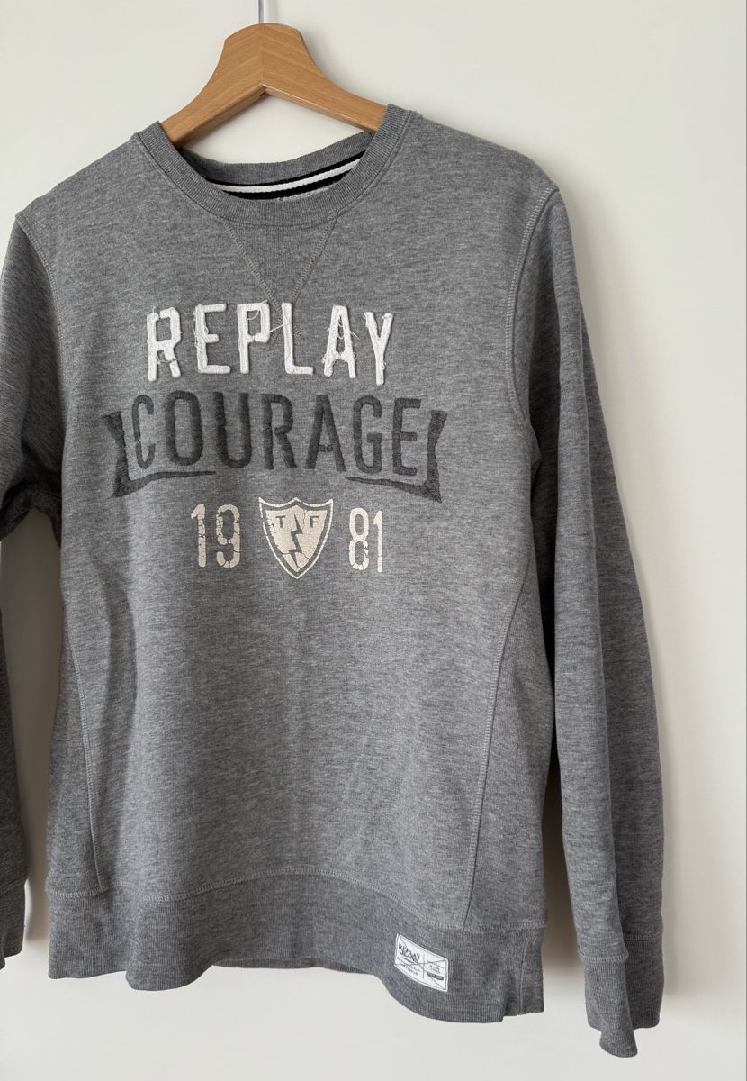 Replay Pullover & Sweatshirts: REPLAY Sweatshirt Gr. M Grau Pullover Herren  – Neu (gemäss Beschreibung) aus Flumenthal von SecondLove_CH 1