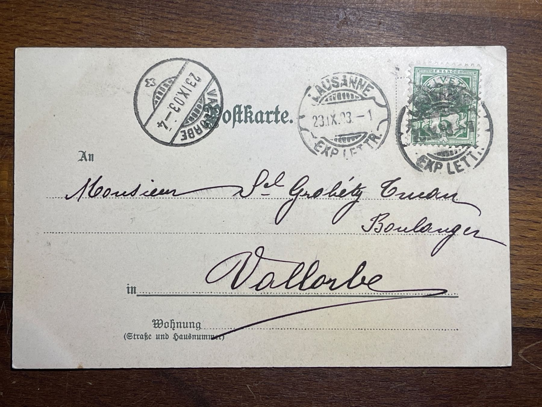 Cartoline postali: Antike Postkarte eines Paars – Usato da Strengelbach venduto da Aschatan5 1