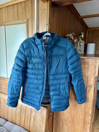 Daumenjacke in Petrolblau, sehr gut erhalten, Grösse L