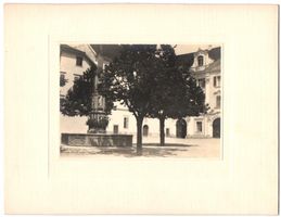 Fotografie Chur, Blick auf den Domplatz,