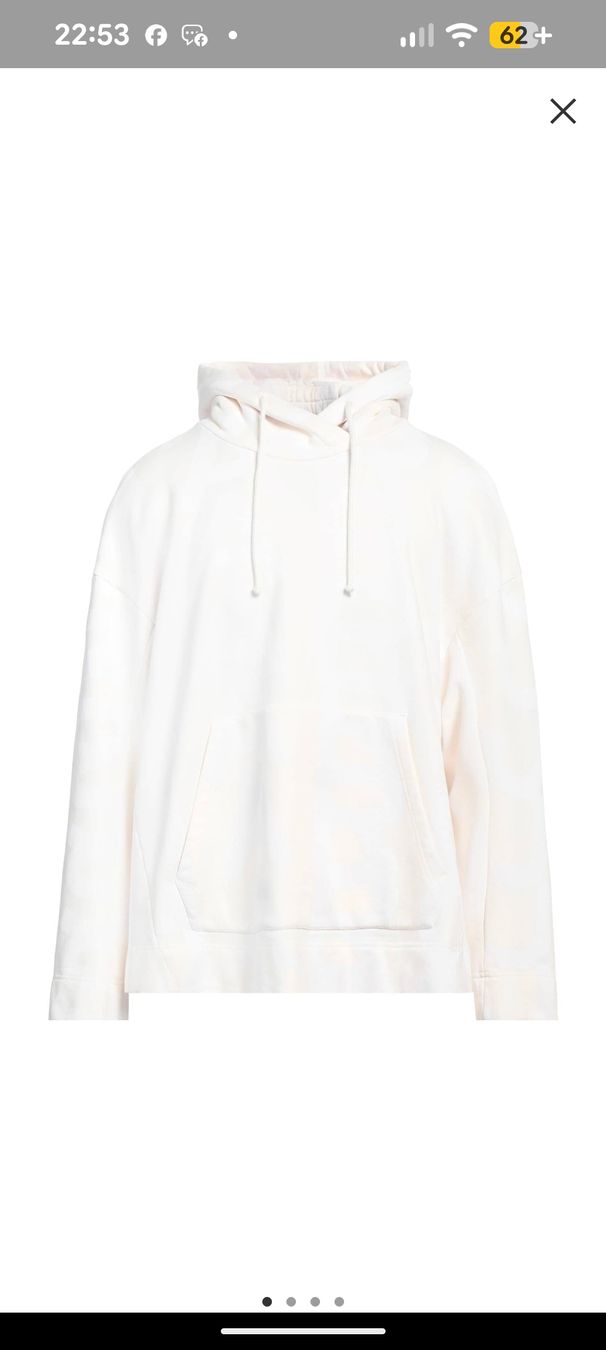 Marc Jacobs Maglioni & Felpe: Marc Jacobs Monogram Oversized Hoodie off-white S – Nuovo e nell'imballaggio originale da Zürich venduto da FashionSales