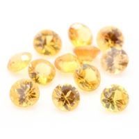 1.63ct Natur Saphire gold gelb Songea