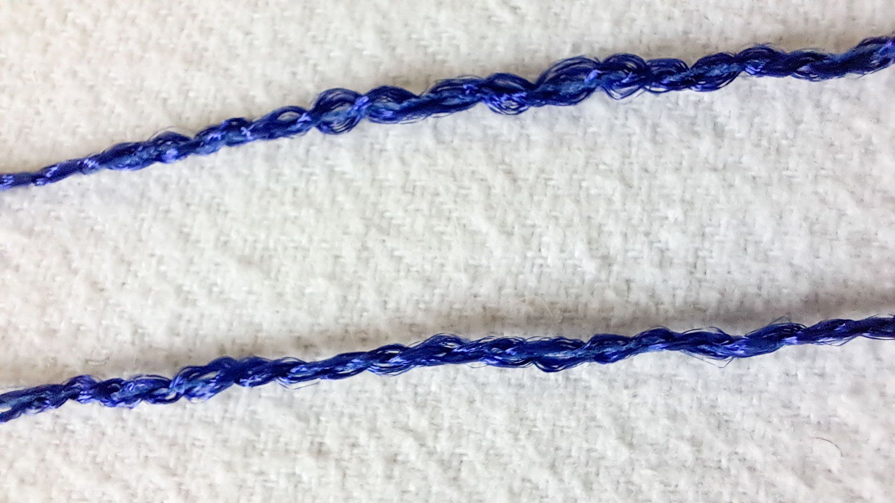 Lana: 50 g  Glanz Viscose, Königsblau – Nuovo e nell'imballaggio originale da Basel venduto da Sweet-Yarns01 2