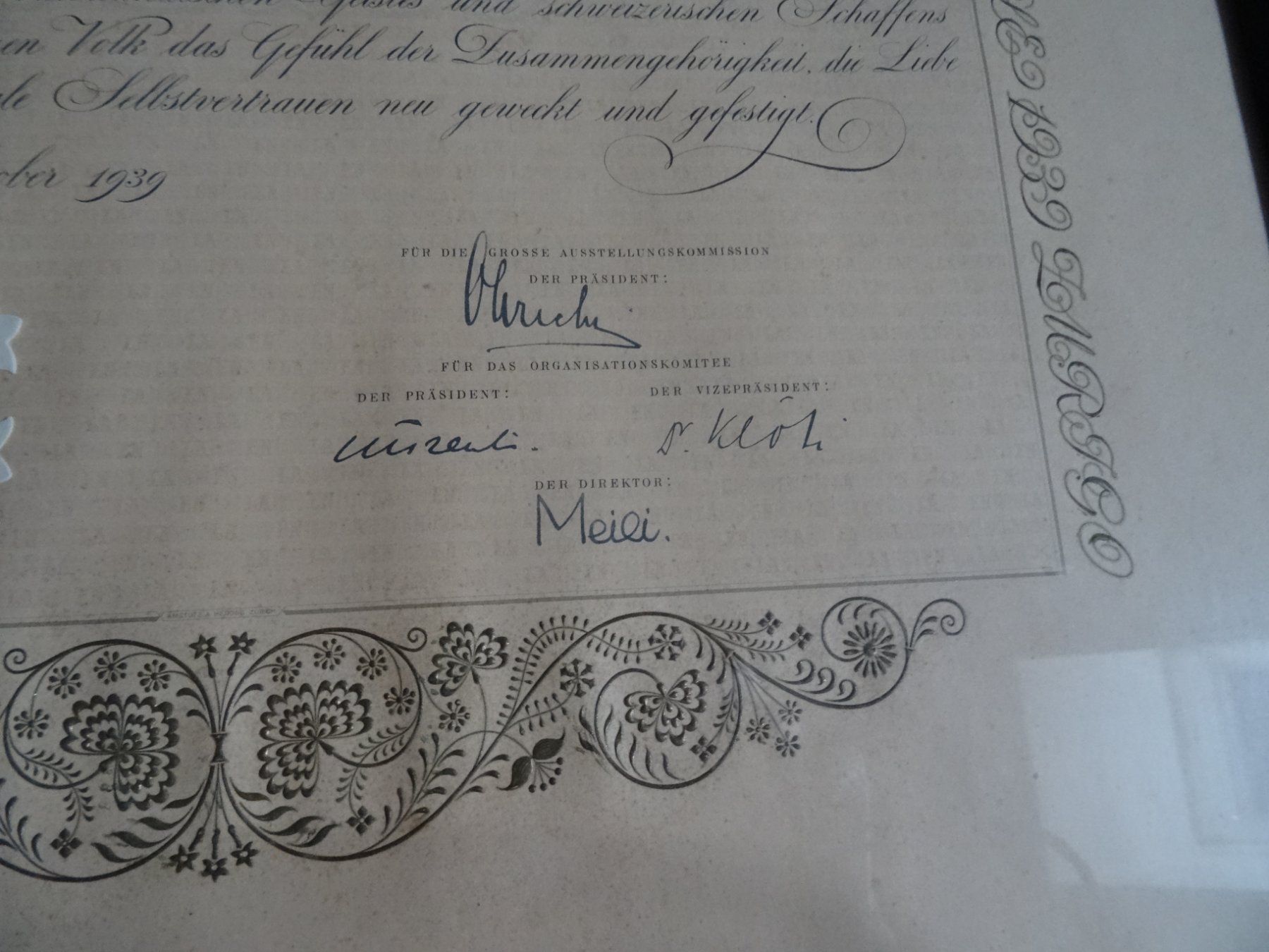 Documenti: Schweizer Zeitdokument der Landi 1939 – Usato da Lupfig venduto da Hubi64 4