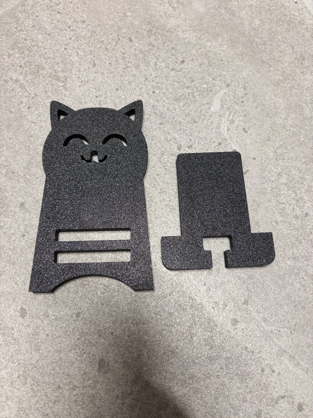 Staffa per monitor: Support de téléphone design chat noir neuf – Nuovo e nell'imballaggio originale da Salvenach venduto da gwenwywar 2